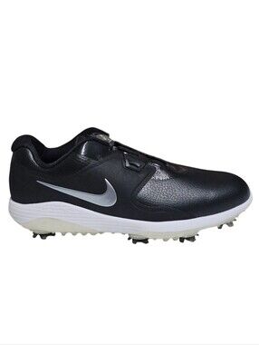 Nike Vapor Pro Boa Golf Cleats Shoes Spikes Black Mens 9.5
